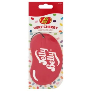 Jelly Belly Hanging Car Air Freshner Very Cherry Scented