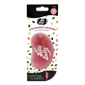Jelly Belly Hanging Car Air freshner Strawberry Daiquiri Scented