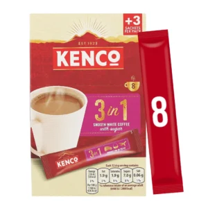 Kenco 3 in 1 Smooth White Instant Coffee Sachets