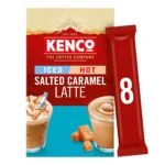 Kenco Salted Caramel Iced Hot Latte Instant Coffee Sachets