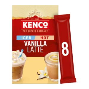 Kenco Vanilla Iced Hot Latte Instant Coffee Sachets