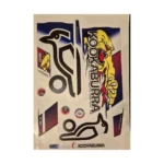 Kookaburra Beast Pro Player 3D Embossed Cricket Bat Sticker