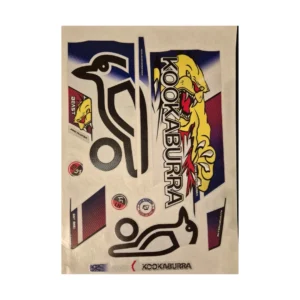 Kookaburra Beast Pro Player 3D Embossed Cricket Bat Sticker