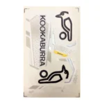 Kookaburra Ghost 3D Embossed Cricket Bat Sticker