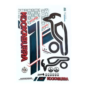Kookaburra Nickel 9.1 3D Embossed Cricket Bat Sticker