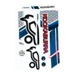 Kookaburra Nickel Pro 3.1 Icon 3D Embossed Cricket Bat Sticker