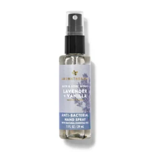 Lavender Vanilla Anti-Bacterial Hand Sanitizer Spray 29ml