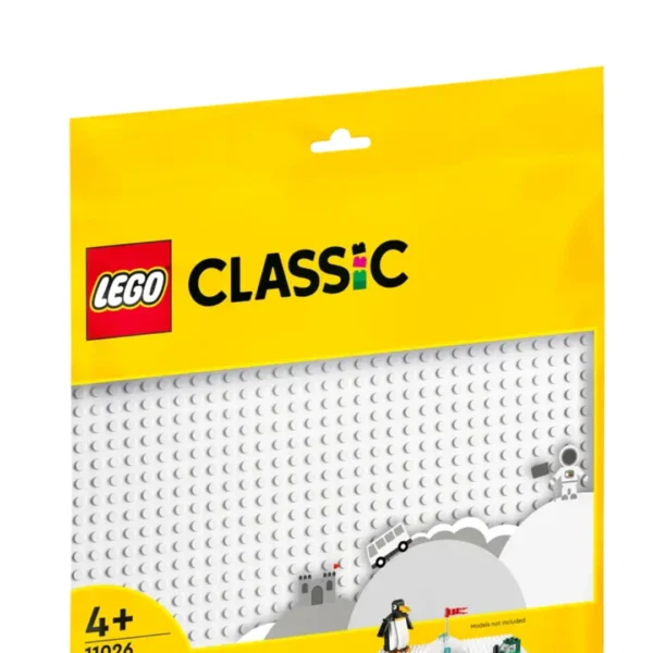 Lego 11026 White Baseplate