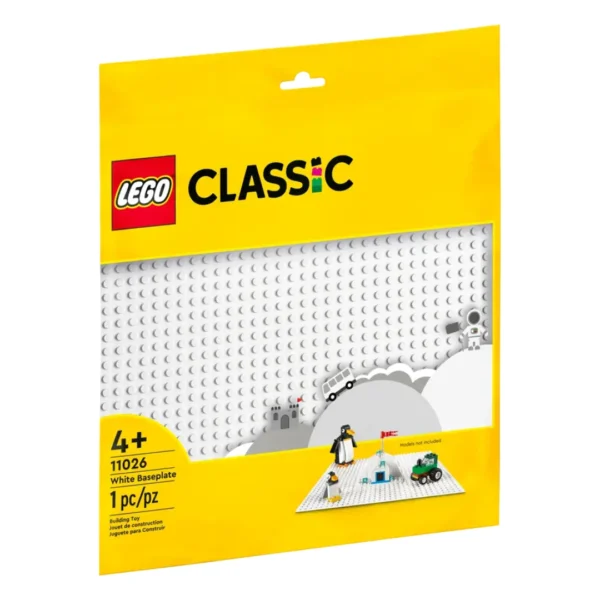 Lego 11026 White Baseplate