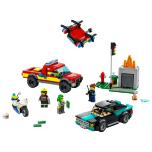Lego 60319 Fire Rescue & Police Chase