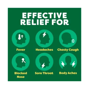 Lemsip Max All in One Cold & Flu Relief Lemon Sachets (Pack of 8)