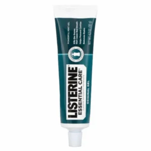 Listerine Essential Care Fluoride Anticavity Toothpaste Original Gel 119g
