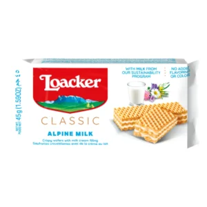 Loacker Classic Alpine Milk Wafers 45gm