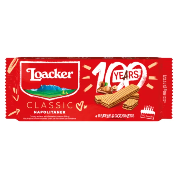 Loacker Classic Napolitaner 90gm
