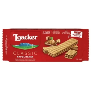 Loacker Classic Napolitaner Wafer 90gm