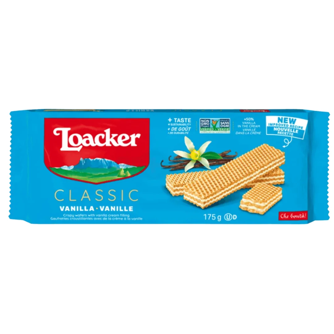 Loacker Classic Vanilla 175gm
