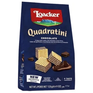 Loacker Quadratini Chocolate 125gm