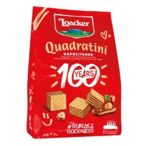 Loacker Quadratini Napolitaner 125gm