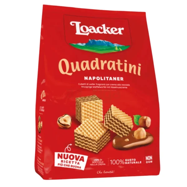 Loacker Quadratini Napolitaner 125gm