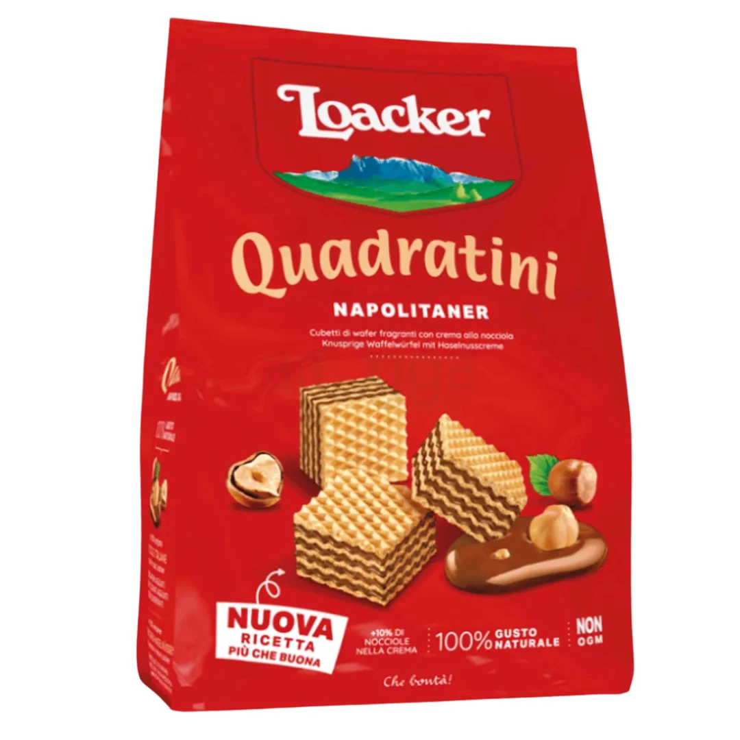 Loacker Quadratini Napolitaner 125gm