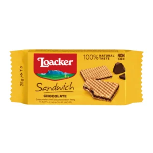 Loacker Sandwich Chocolate Crispy Wafers 25gm