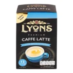 Lyons Premium Caffe Latte Instant Coffee Sachets