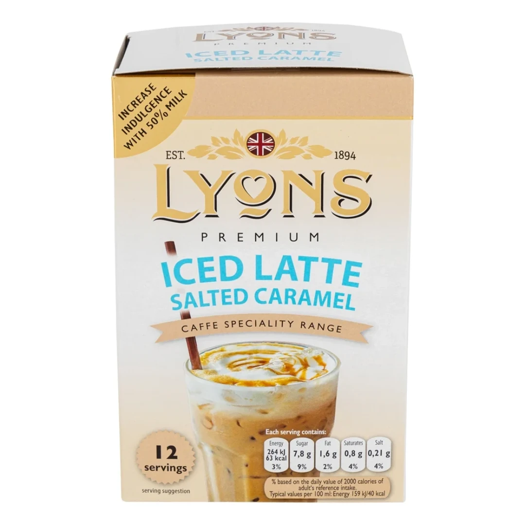 Lyons Premium Salted Caramel Instant Coffee Sachets