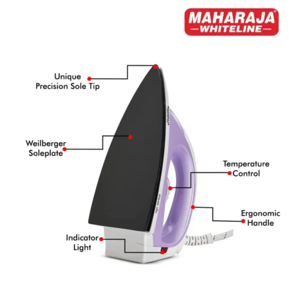 Maharaja Whiteline Sleek DI-130 Dry Iron