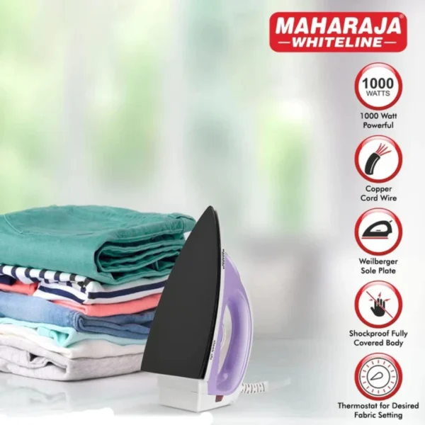 Maharaja Whiteline Sleek DI-130 Dry Iron