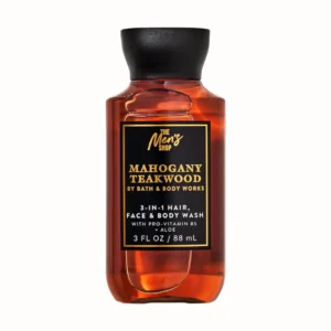 Mahogany Teakwood 3-in-1 Travel Size Body Wash 88ml
