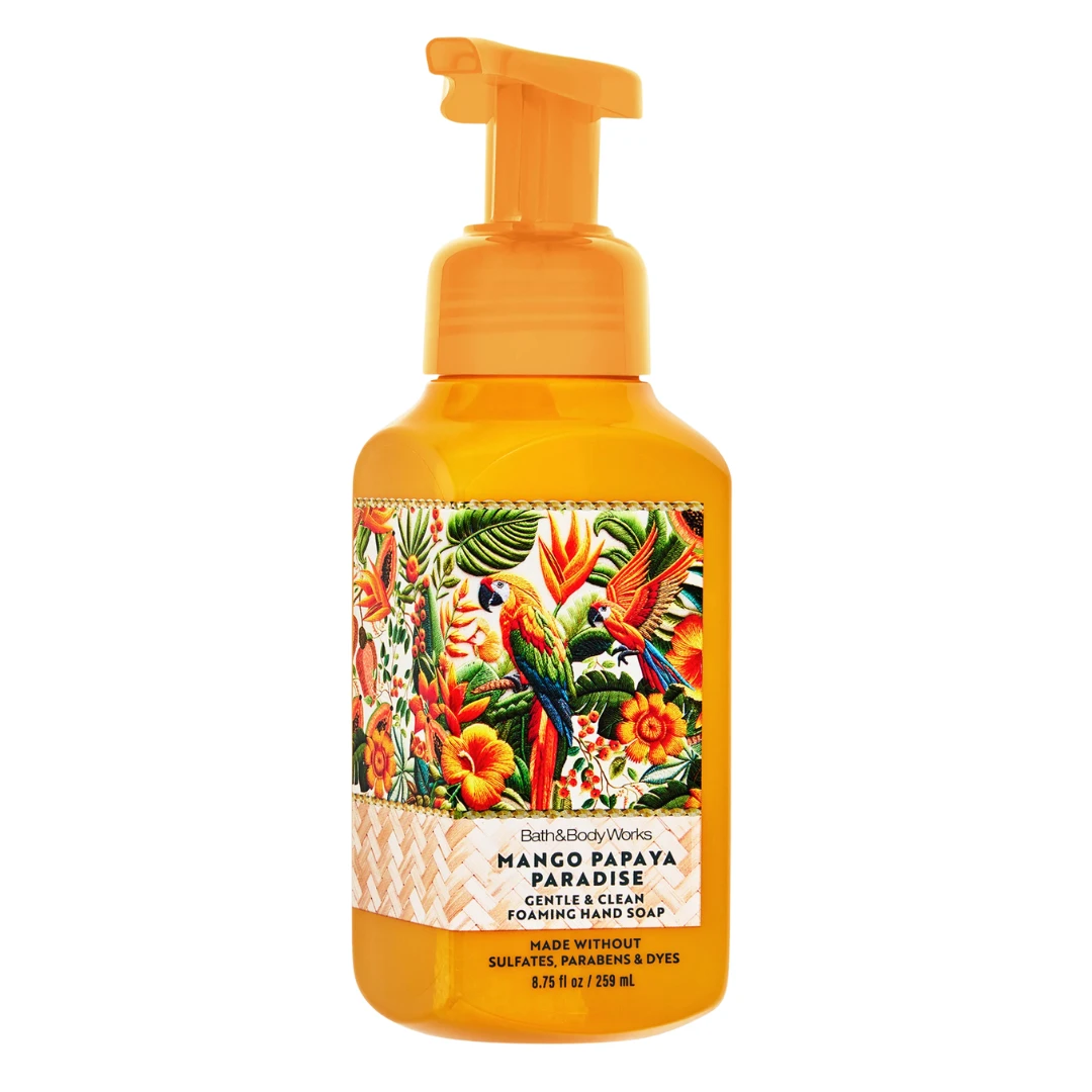 Mango Papaya Paradise Gentle & Clean Foaming Hand Soap 236ml
