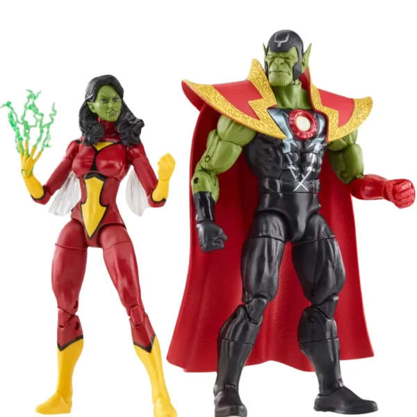 Marvel Skrull Queen and Super Skrull