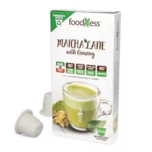 Matcha Latte FoodNess Nespresso Tea Pods