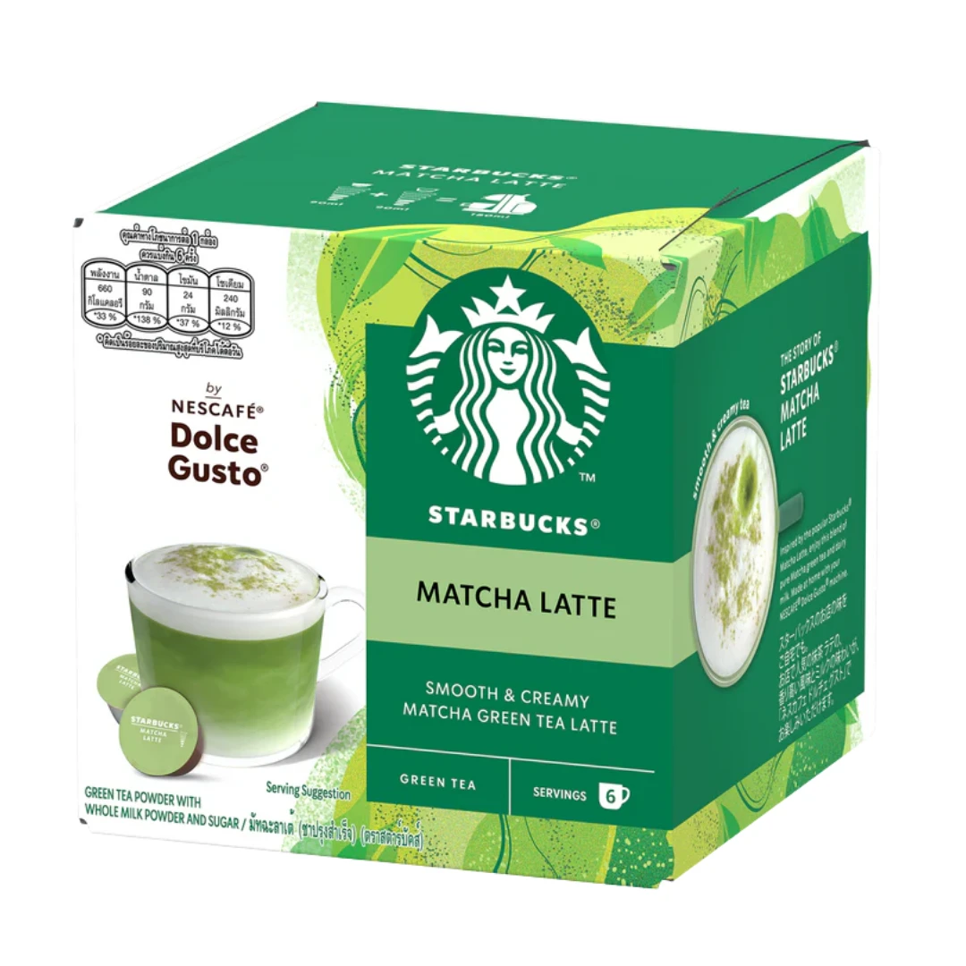 Matcha Latte Starbucks Dolce Gusto Coffee Pods