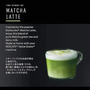 Matcha Latte Starbucks Dolce Gusto Coffee Pods