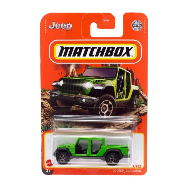 Matchbox ’20 Jeep Gladiator 164 (Green).