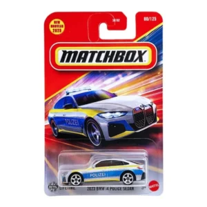 Matchbox 2023 Bmw I4 Police Sedan