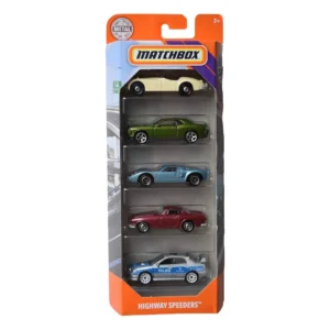 Matchbox 5 Pack Highway Speeders