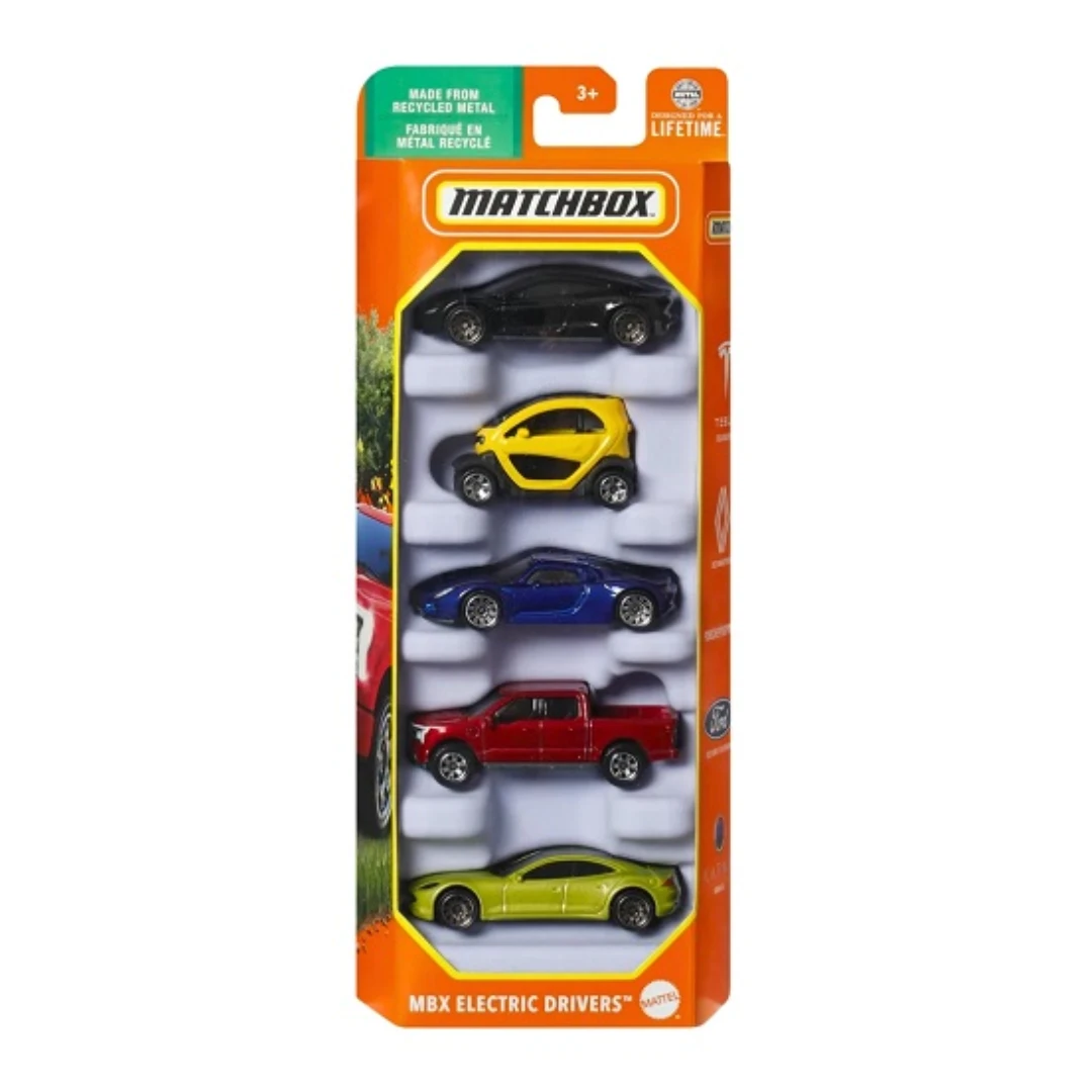 Matchbox 5-Pack MBX Electric Drivers