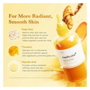 Medicube Kojic Acid Turmeric Resurfacing Toner 250ml