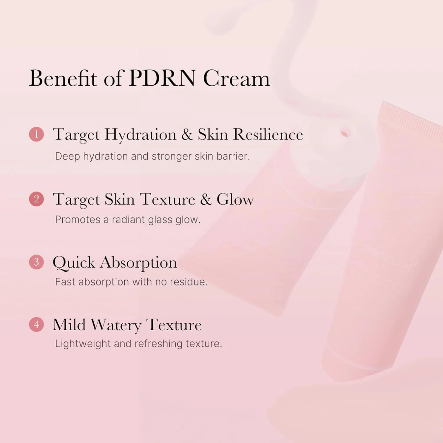 Medicube PDRN Pink Hyaluronic Moisturizing Cream 50ml