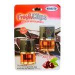 Minauto Fresh Clips Juicy Cherry Scented Car Air Freshener (2-Pack)