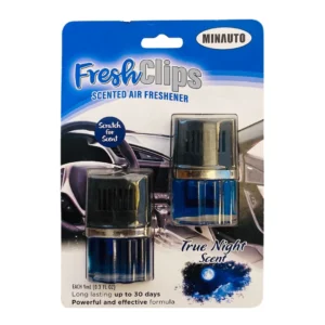 Minauto Fresh Clips True Night Scented Car Air Freshener (Pack of 2)
