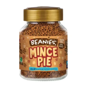 Mince Pie Flavoured Beanies Decaf Instant Coffee 50g