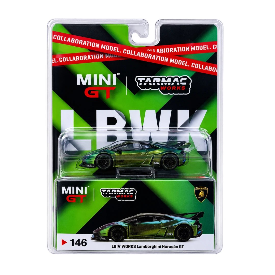 Mini GT–LB Works Lamborghini Huracan GT–Tarmac Works–Limited Edition–146