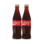 Miniatures Pair of Dolls House Coke Drink Bottles