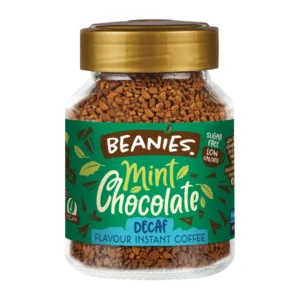 Mint Chocolate Flavour Beanies Decaf Instant Coffee 50g