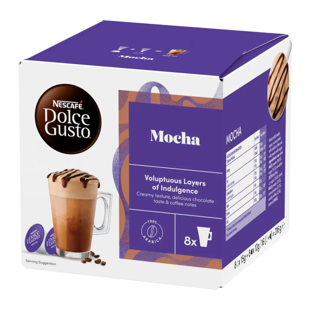 Mocha Nescafe Dolce Gusto Coffee Pods