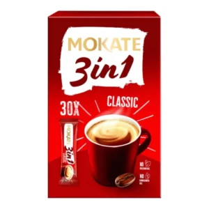 Mokate 3-in-1 Classic Roasted Coffee 30x Sachets