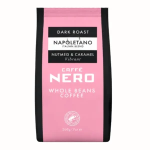 Napoletano Caffe Nero Dark Roast Coffee Beans 200g